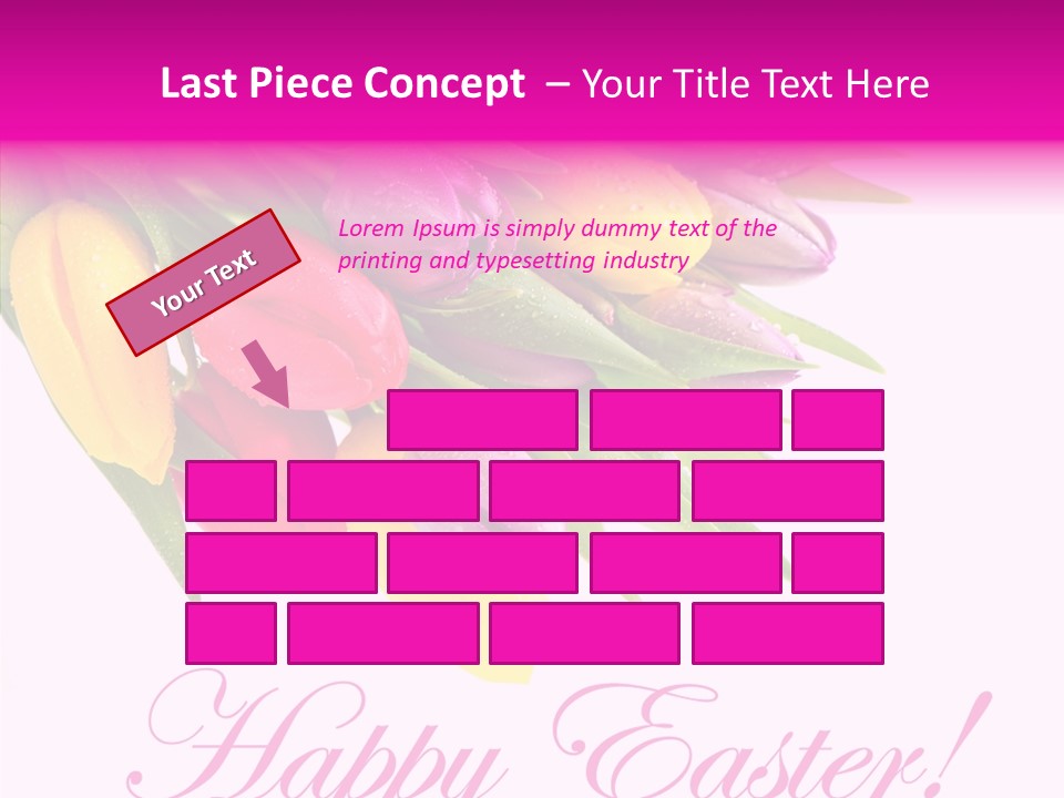 Uncertain Girl People PowerPoint Template