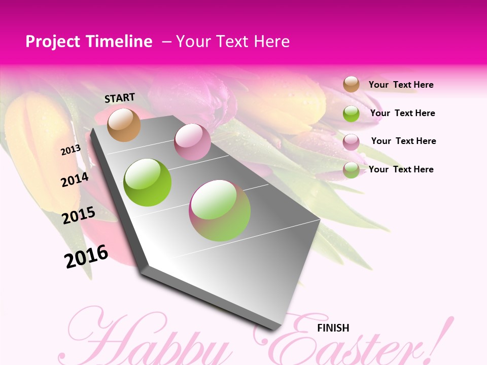 Uncertain Girl People PowerPoint Template