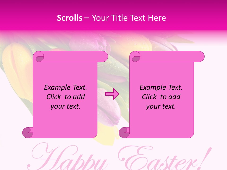 Uncertain Girl People PowerPoint Template