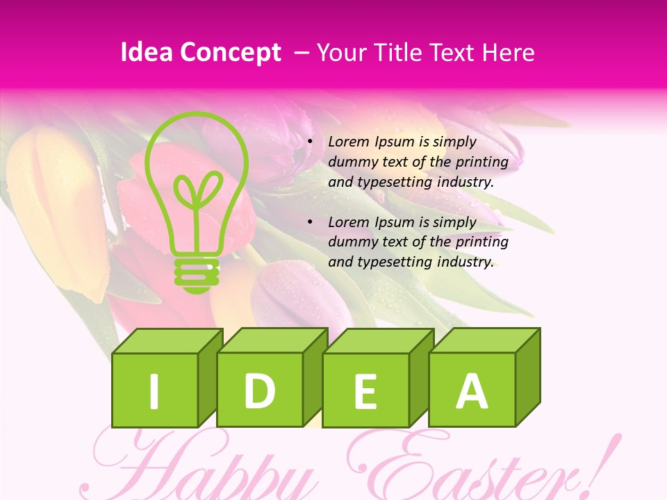 Uncertain Girl People PowerPoint Template