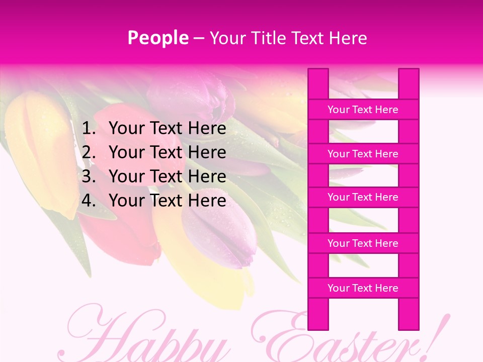 Uncertain Girl People PowerPoint Template