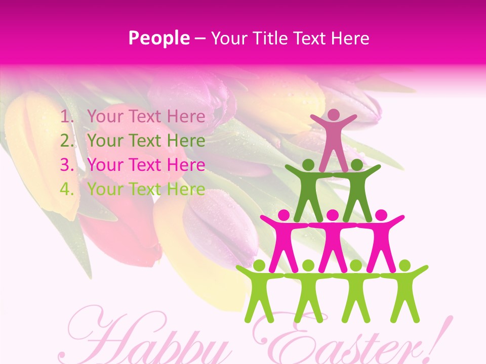 Uncertain Girl People PowerPoint Template