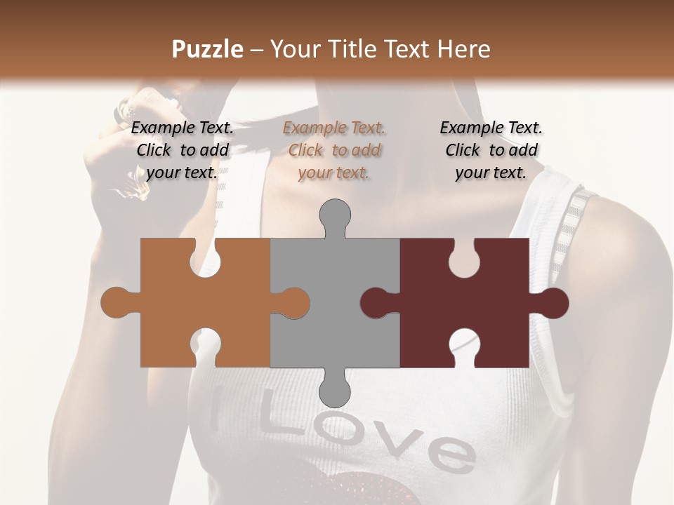 Makeup Lifestyle Gloss PowerPoint Template