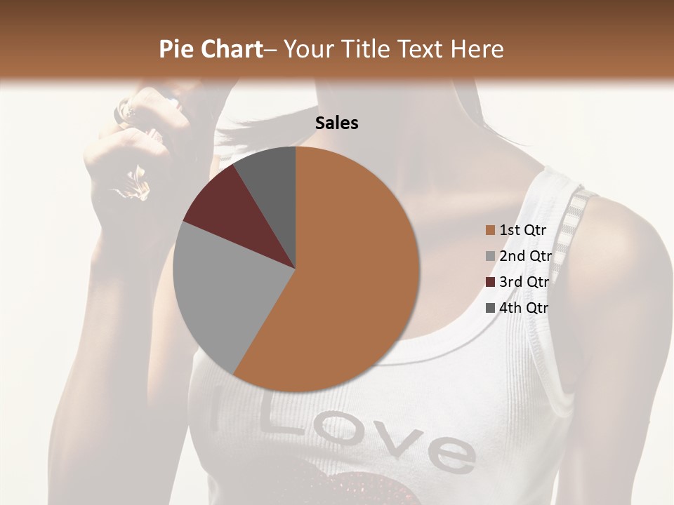 Makeup Lifestyle Gloss PowerPoint Template