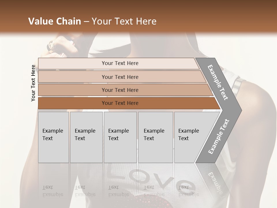 Makeup Lifestyle Gloss PowerPoint Template