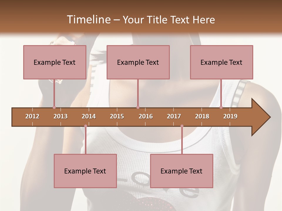 Makeup Lifestyle Gloss PowerPoint Template