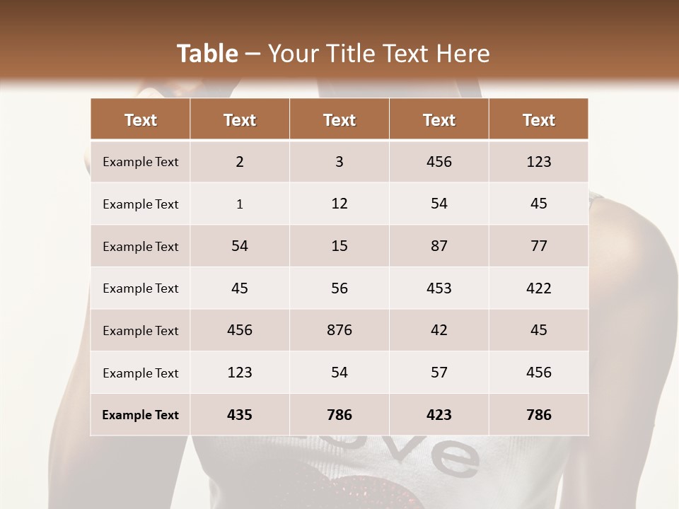 Makeup Lifestyle Gloss PowerPoint Template