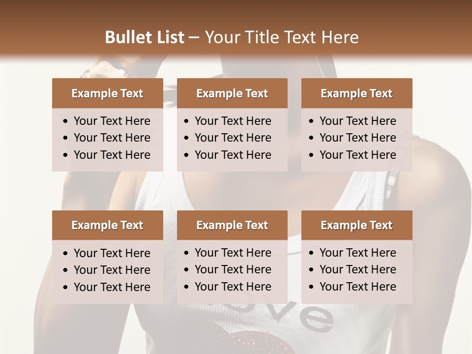 Makeup Lifestyle Gloss PowerPoint Template