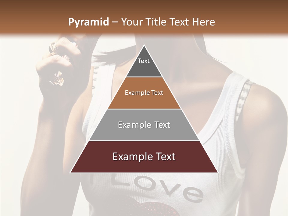 Makeup Lifestyle Gloss PowerPoint Template