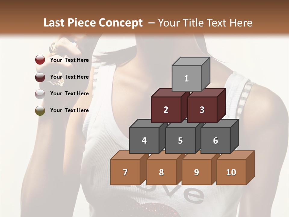 Makeup Lifestyle Gloss PowerPoint Template