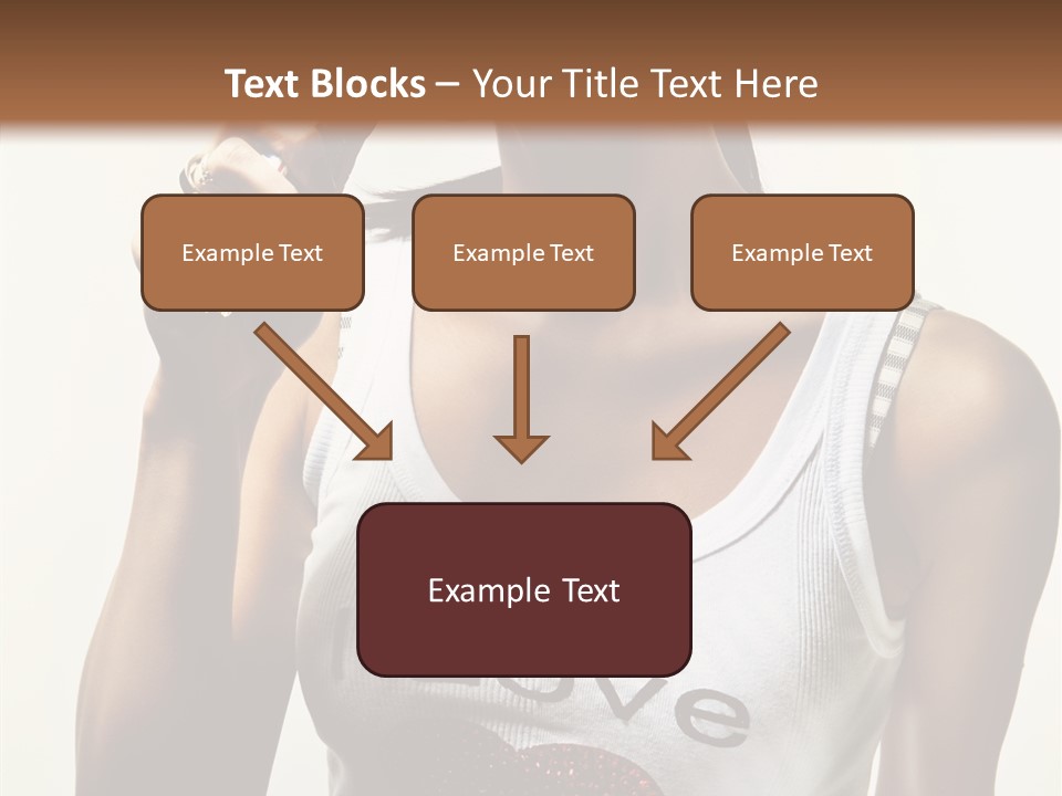 Makeup Lifestyle Gloss PowerPoint Template