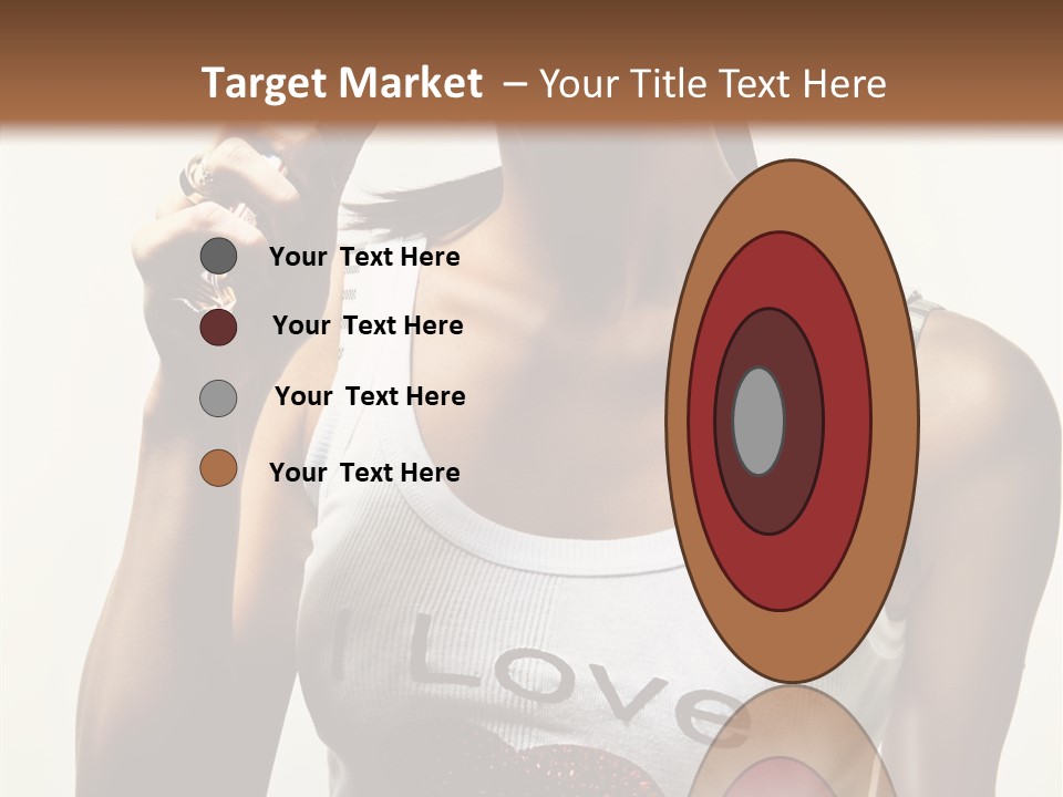 Makeup Lifestyle Gloss PowerPoint Template