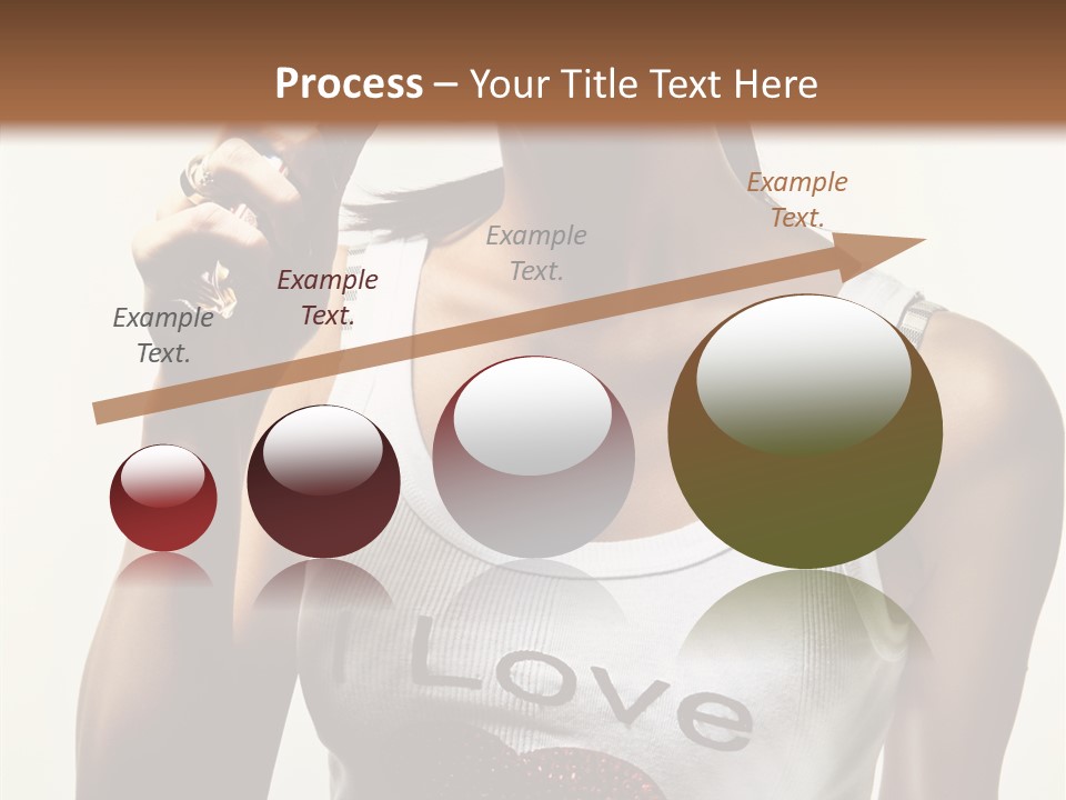 Makeup Lifestyle Gloss PowerPoint Template