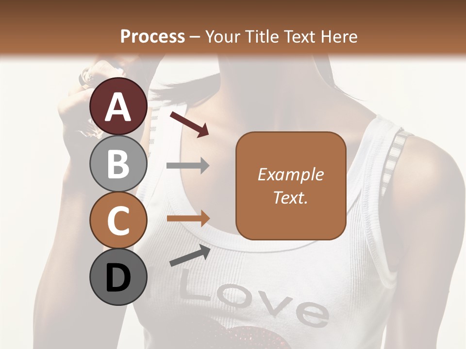 Makeup Lifestyle Gloss PowerPoint Template