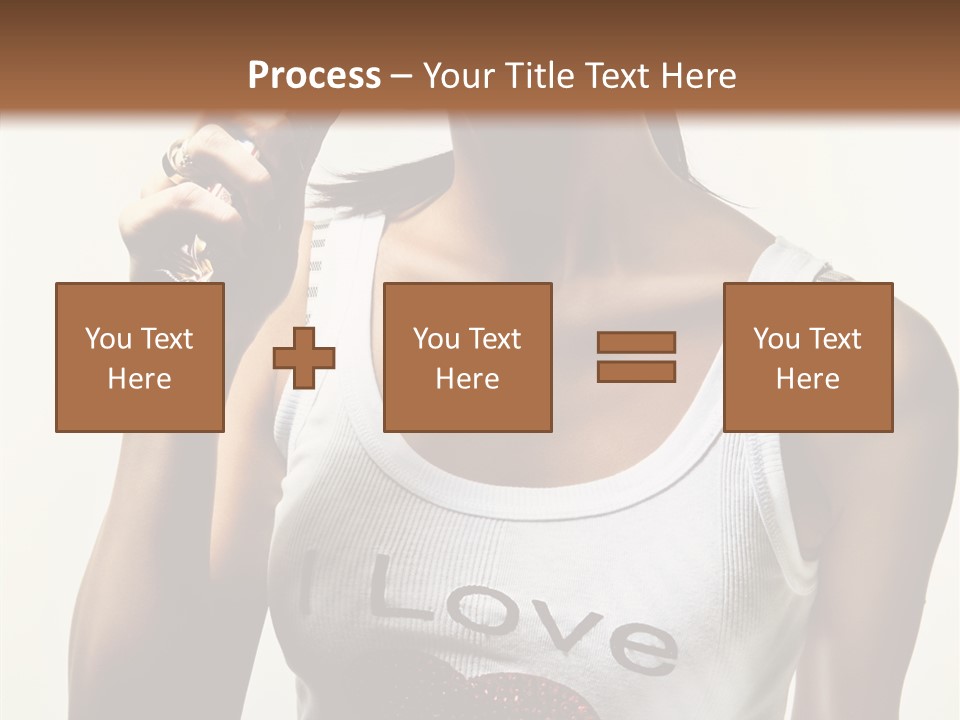 Makeup Lifestyle Gloss PowerPoint Template