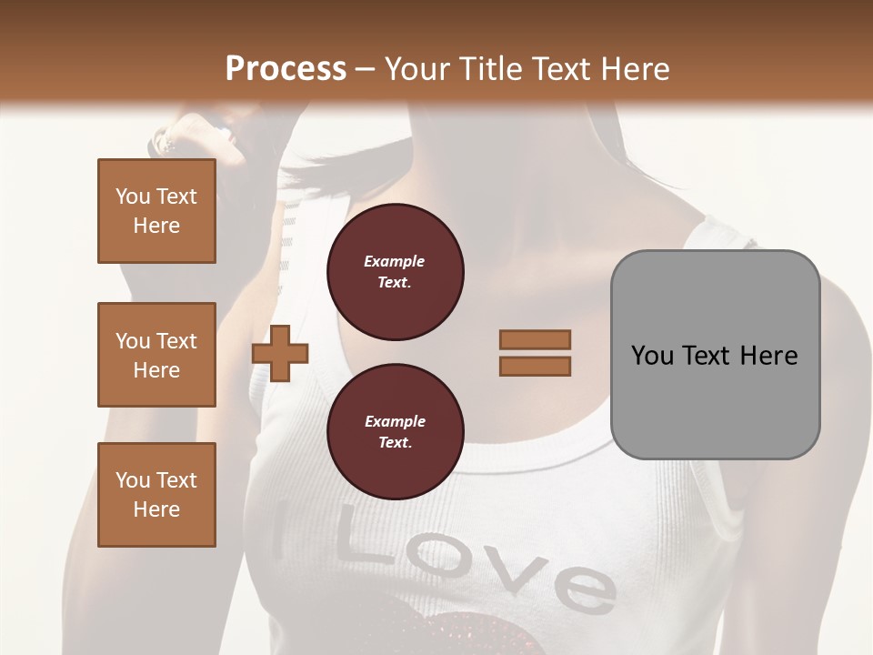 Makeup Lifestyle Gloss PowerPoint Template