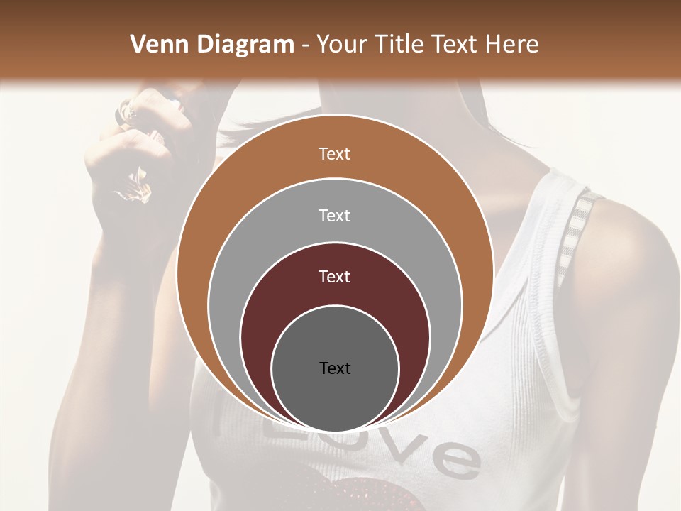 Makeup Lifestyle Gloss PowerPoint Template