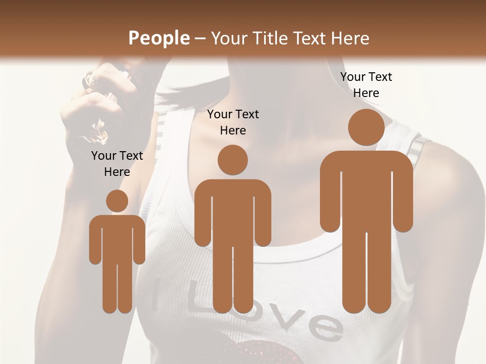 Makeup Lifestyle Gloss PowerPoint Template