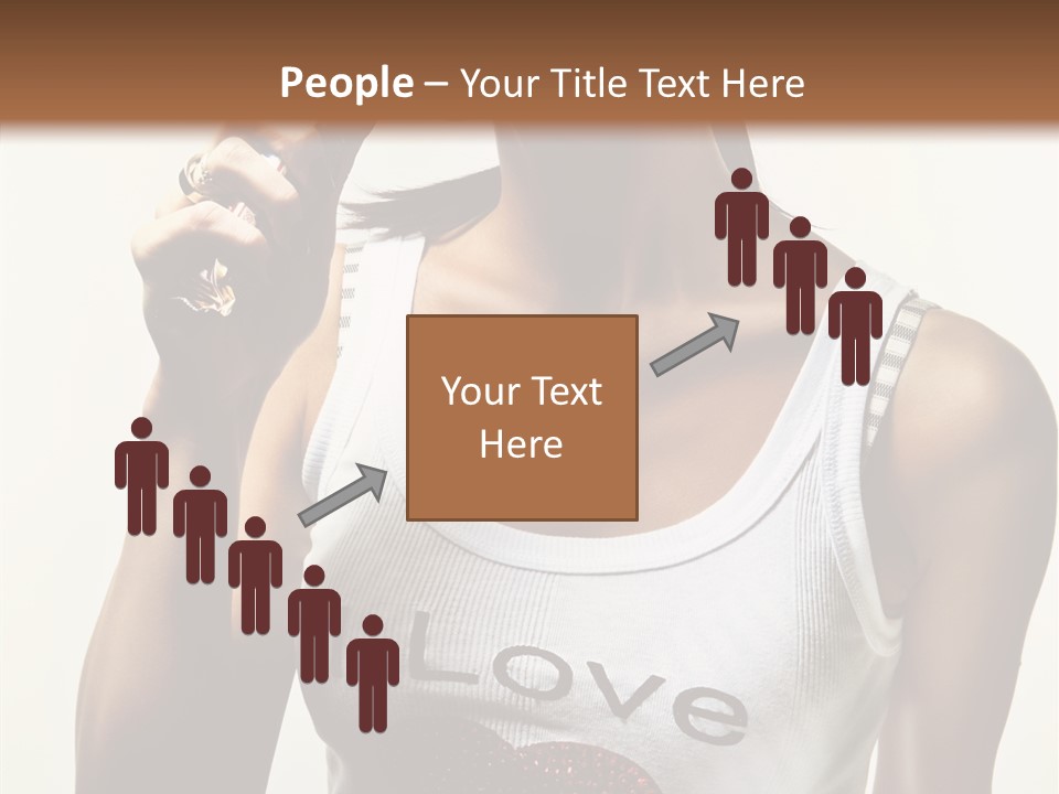 Makeup Lifestyle Gloss PowerPoint Template