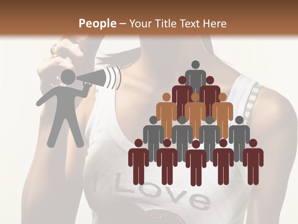 Makeup Lifestyle Gloss PowerPoint Template