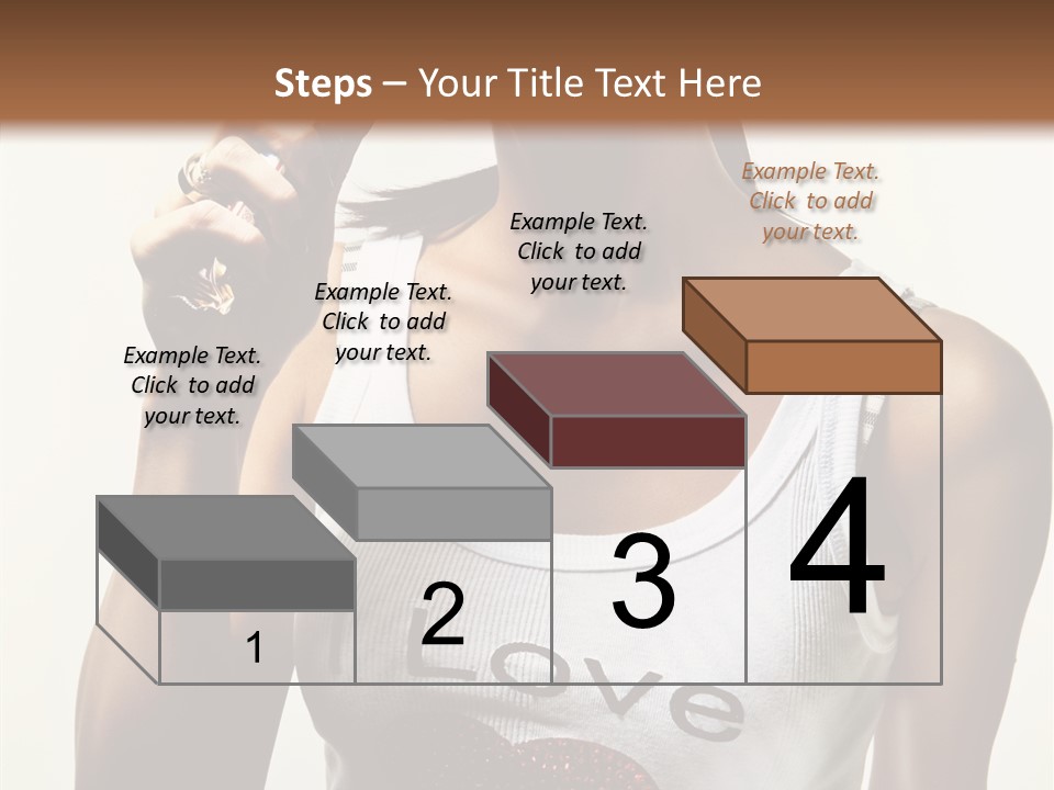 Makeup Lifestyle Gloss PowerPoint Template
