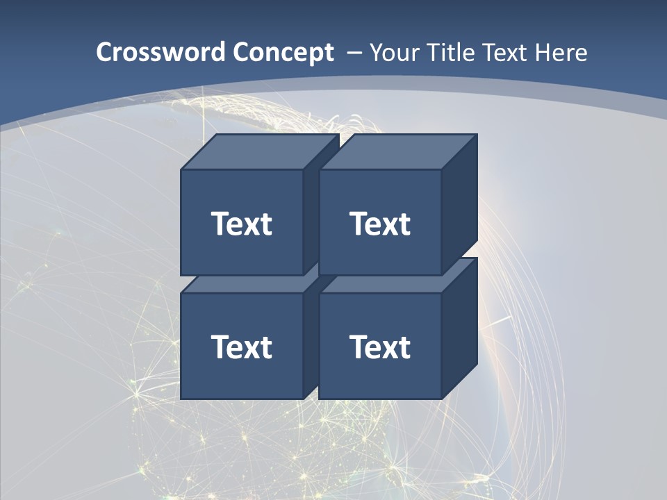Continent Global Panama PowerPoint Template