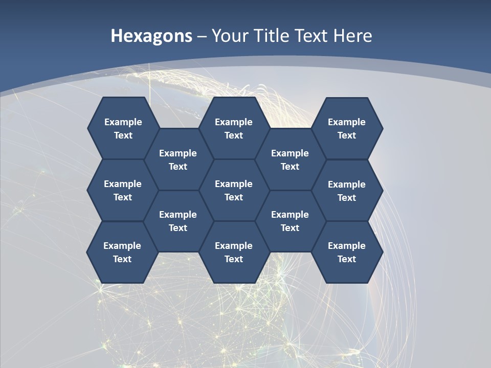 Continent Global Panama PowerPoint Template