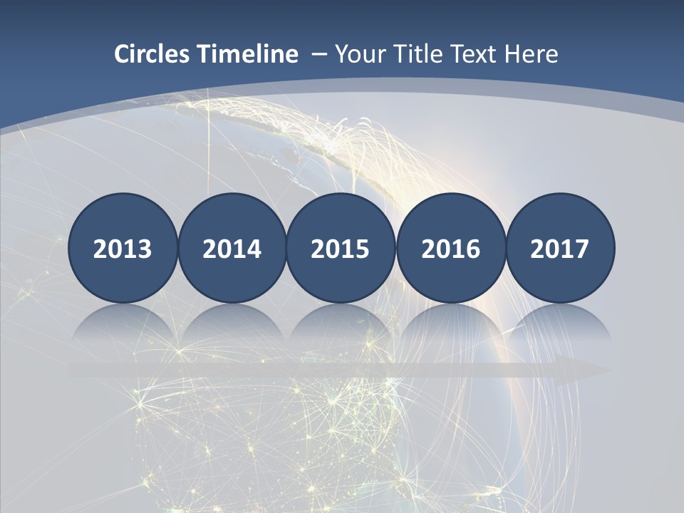 Continent Global Panama PowerPoint Template