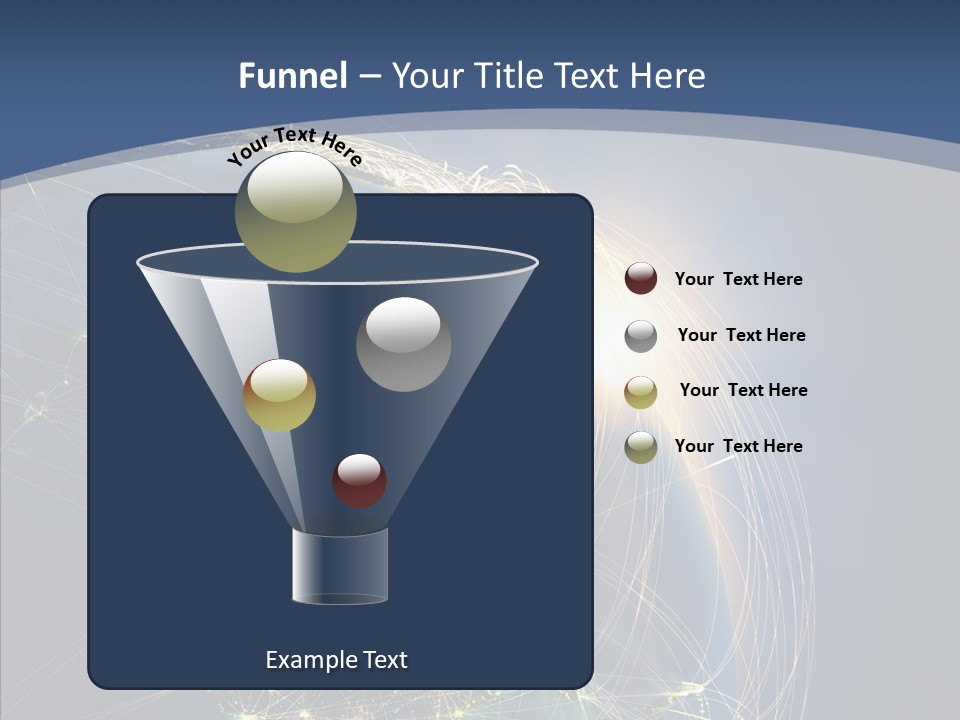 Continent Global Panama PowerPoint Template