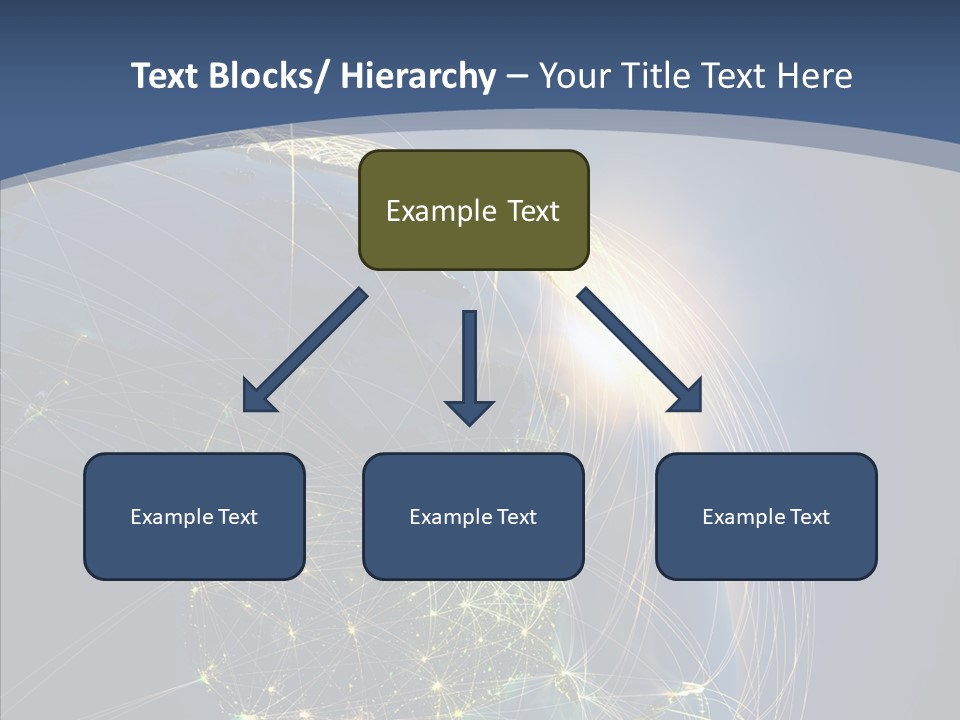 Continent Global Panama PowerPoint Template