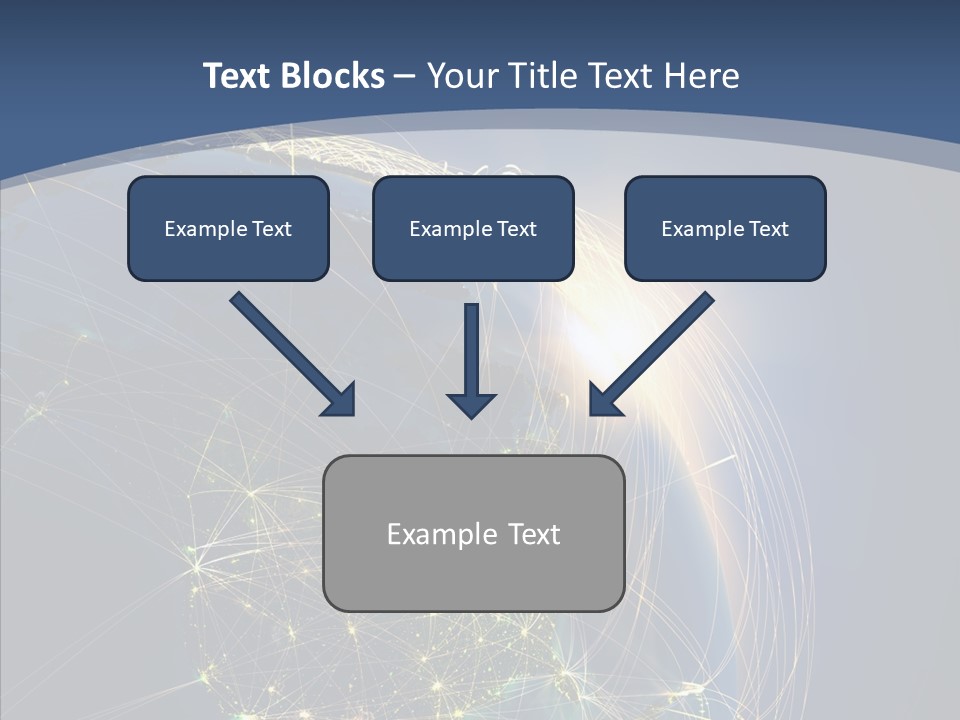 Continent Global Panama PowerPoint Template