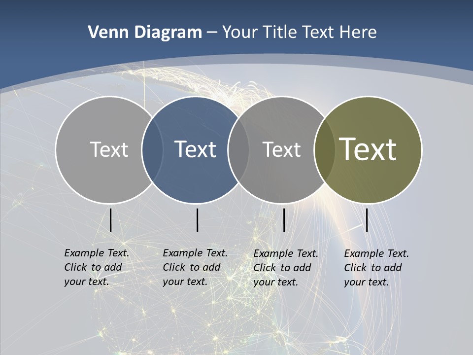 Continent Global Panama PowerPoint Template