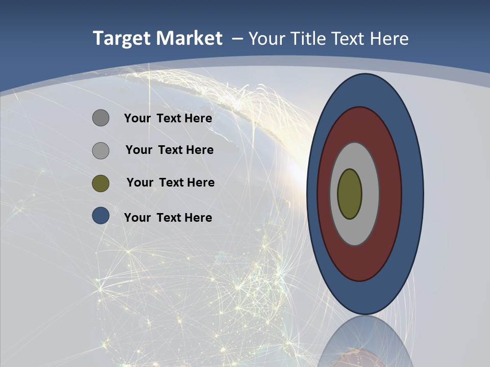 Continent Global Panama PowerPoint Template