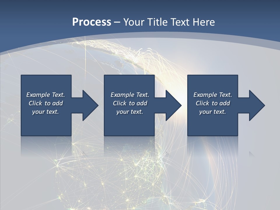 Continent Global Panama PowerPoint Template