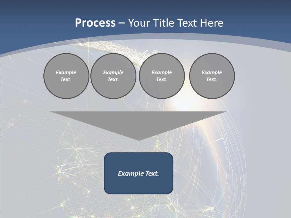 Continent Global Panama PowerPoint Template