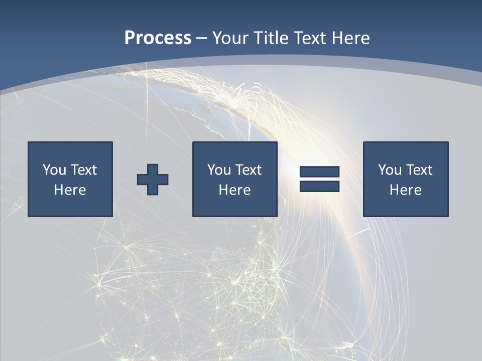 Continent Global Panama PowerPoint Template