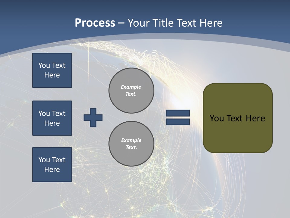 Continent Global Panama PowerPoint Template