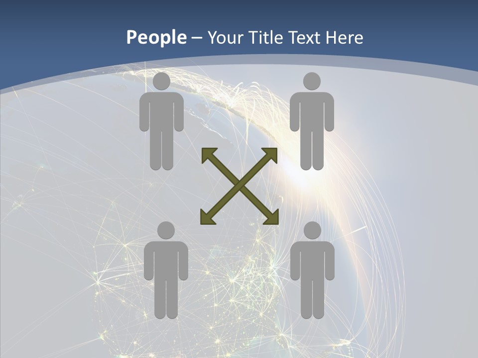 Continent Global Panama PowerPoint Template