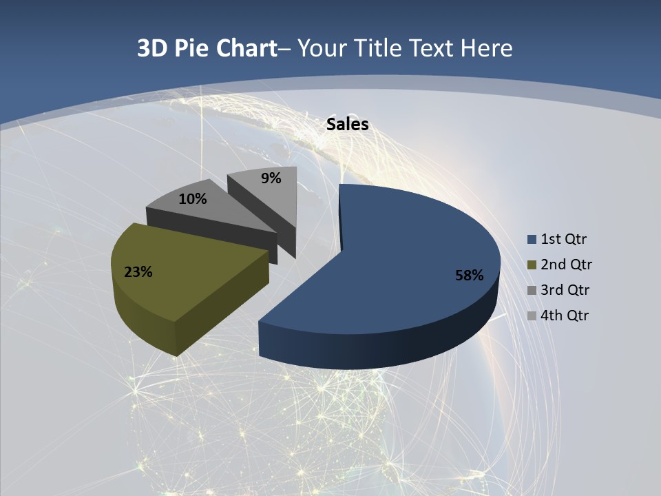 Continent Global Panama PowerPoint Template