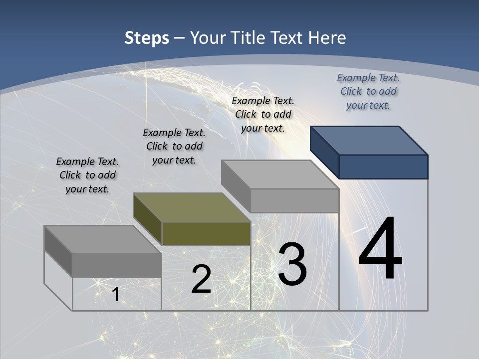 Continent Global Panama PowerPoint Template