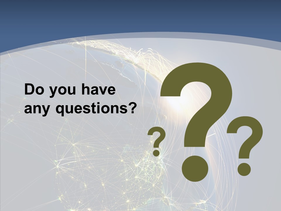 Continent Global Panama PowerPoint Template