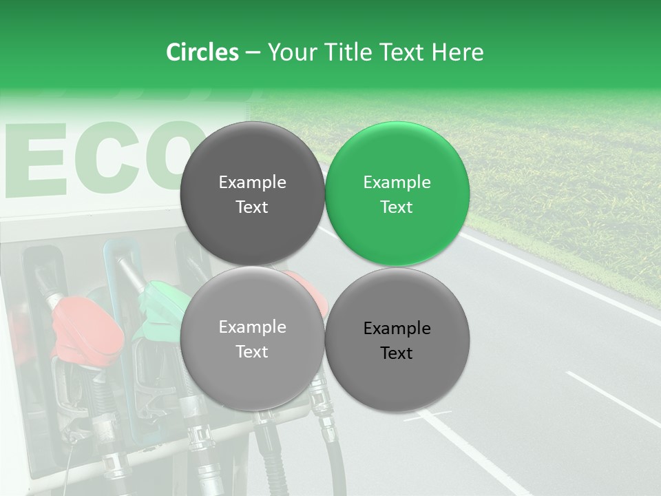Pump Automobile Transport PowerPoint Template