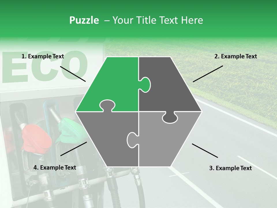 Pump Automobile Transport PowerPoint Template