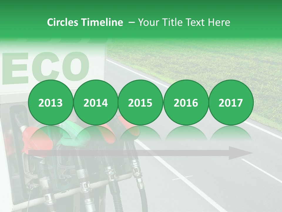 Pump Automobile Transport PowerPoint Template