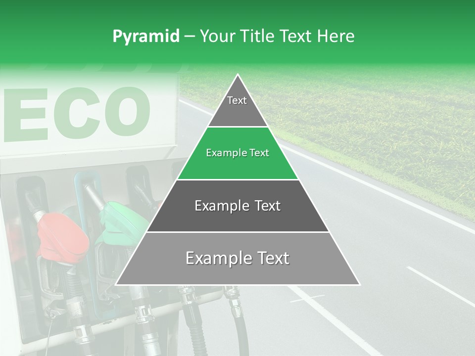 Pump Automobile Transport PowerPoint Template