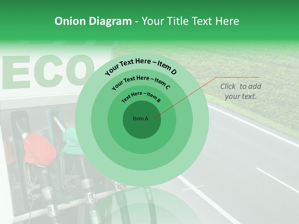 Pump Automobile Transport PowerPoint Template