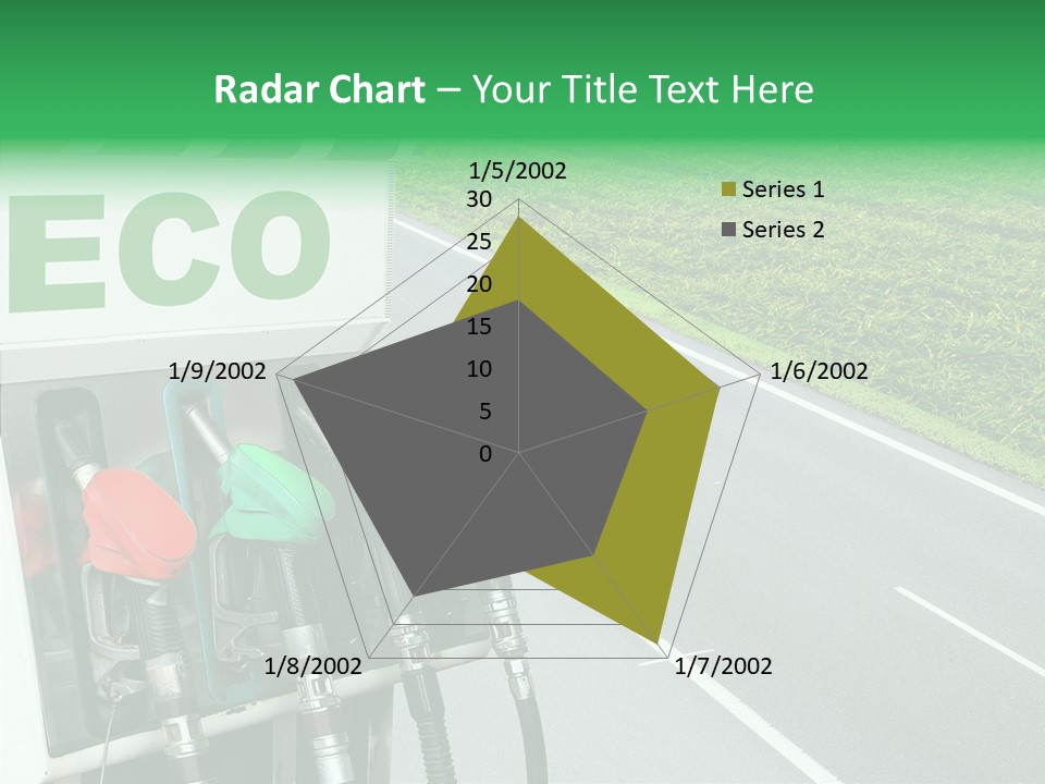 Pump Automobile Transport PowerPoint Template