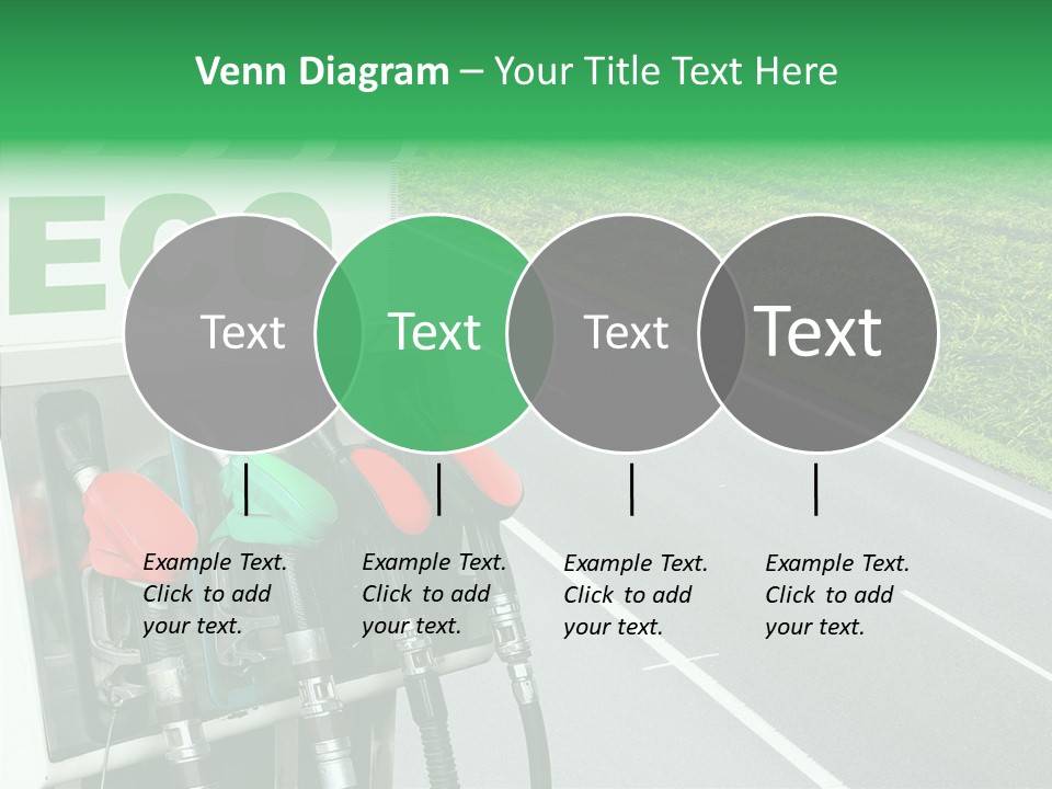 Pump Automobile Transport PowerPoint Template
