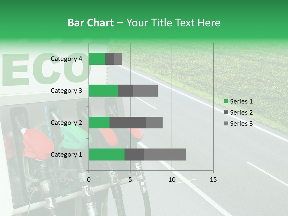 Pump Automobile Transport PowerPoint Template
