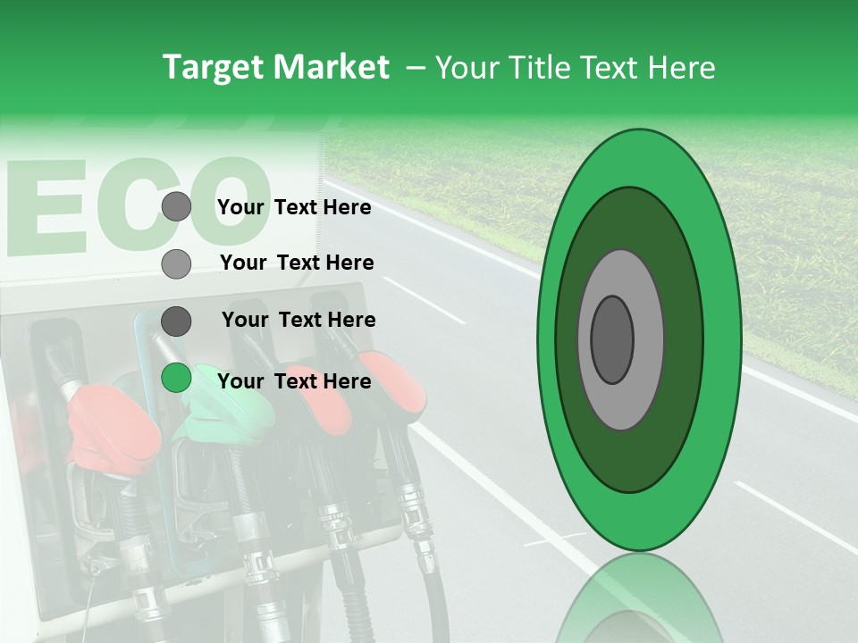 Pump Automobile Transport PowerPoint Template